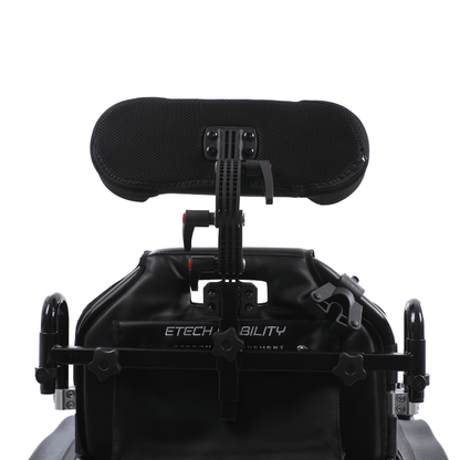 Etech Mobility Adjustable Wheelchair Headrest – Comfortable Support for Electric Wheelchairs - Etech Mobility UK