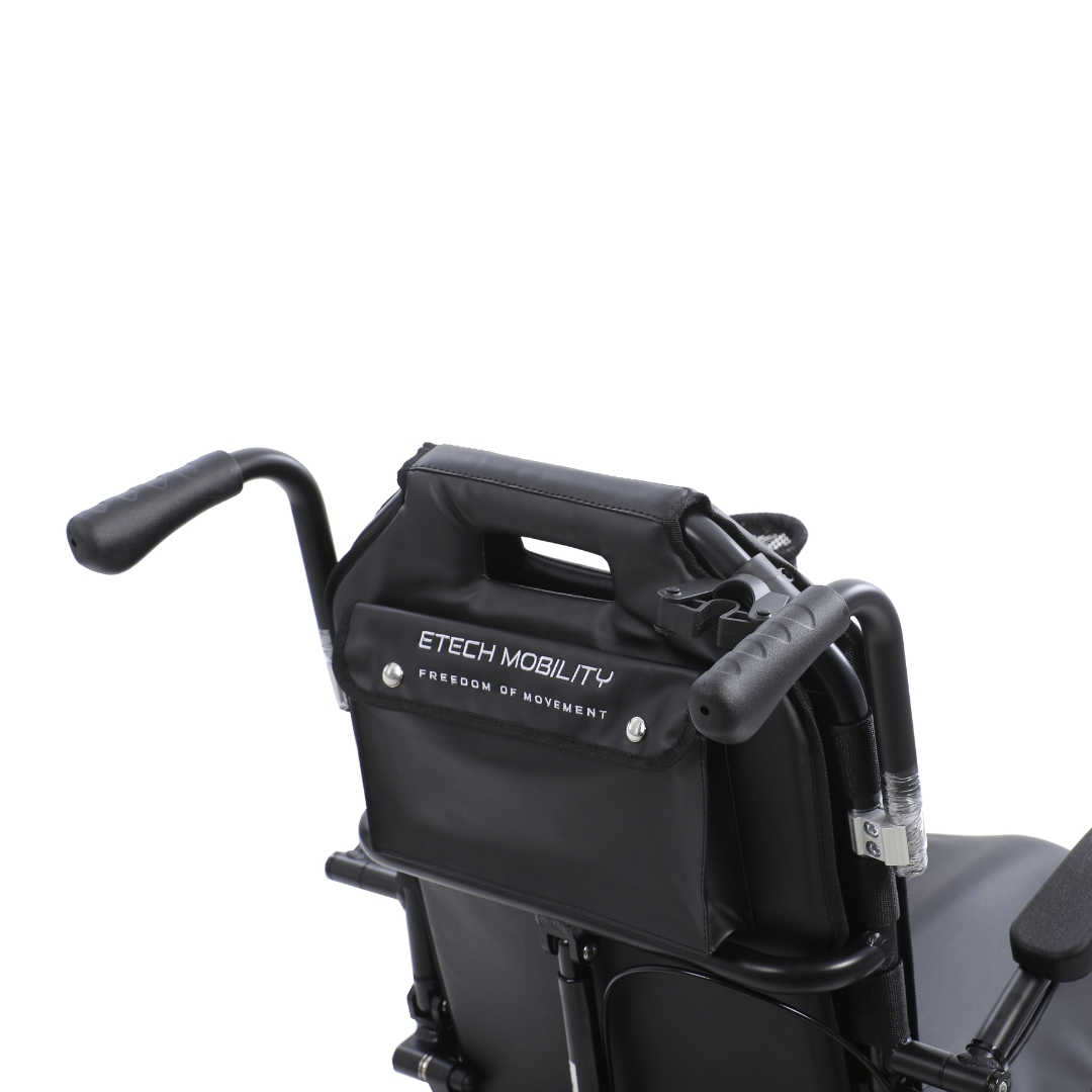 Etech Mobility Attendant Push Handles for Electric Wheelchairs