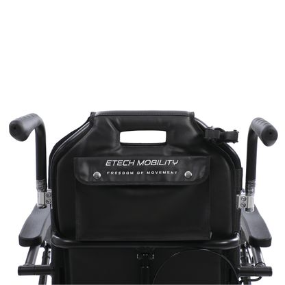 Etech Mobility Attendant Push Handles – Detachable Push Handles for Electric Wheelchairs - Etech Mobility UK