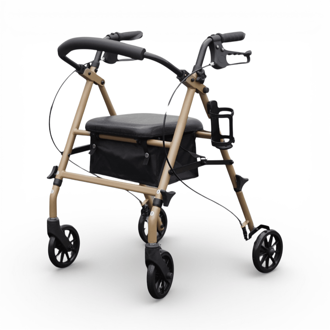 Etech Mobility Vera Rollator – Affordable Folding Rollator with Seat - Etech Mobility UK