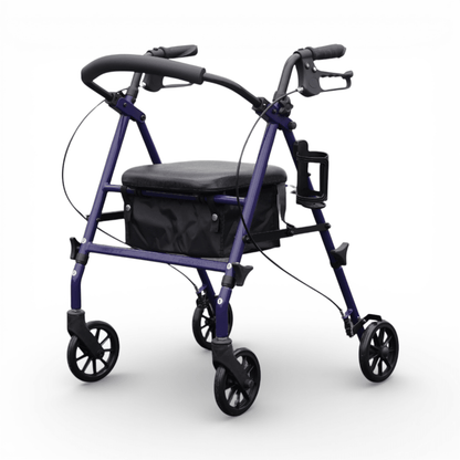 Etech Mobility Vera Rollator – Affordable Folding Rollator with Seat - Etech Mobility UK