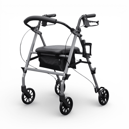 Etech Mobility Vera Rollator – Affordable Folding Rollator with Seat - Etech Mobility UK