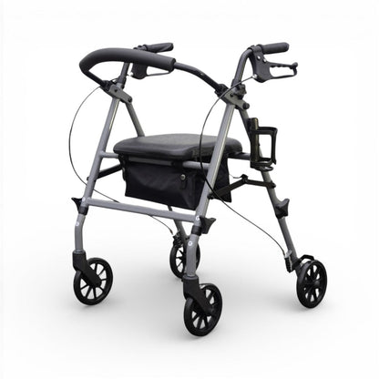 Etech Mobility Vera Rollator – Affordable Folding Rollator with Seat - Etech Mobility UK