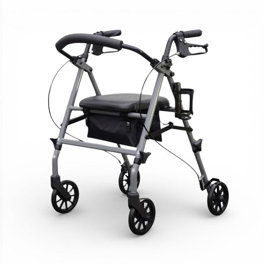 Etech Mobility Vera Rollator – Affordable Folding Rollator with Seat - Etech Mobility UK