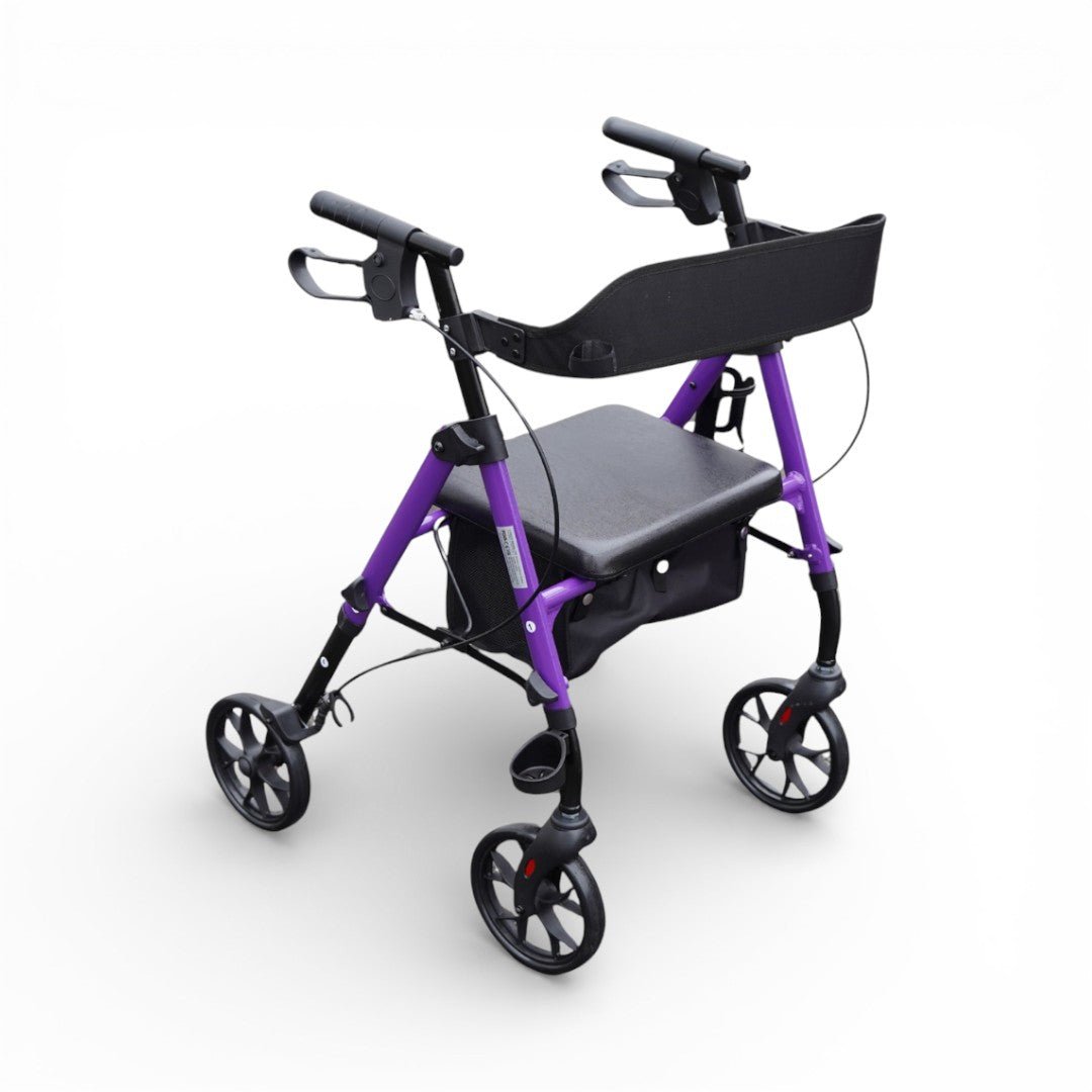 Etech Mobility Vista Rollator – Ultra - Lightweight Outdoor Rollator with Seat - Etech Mobility UK