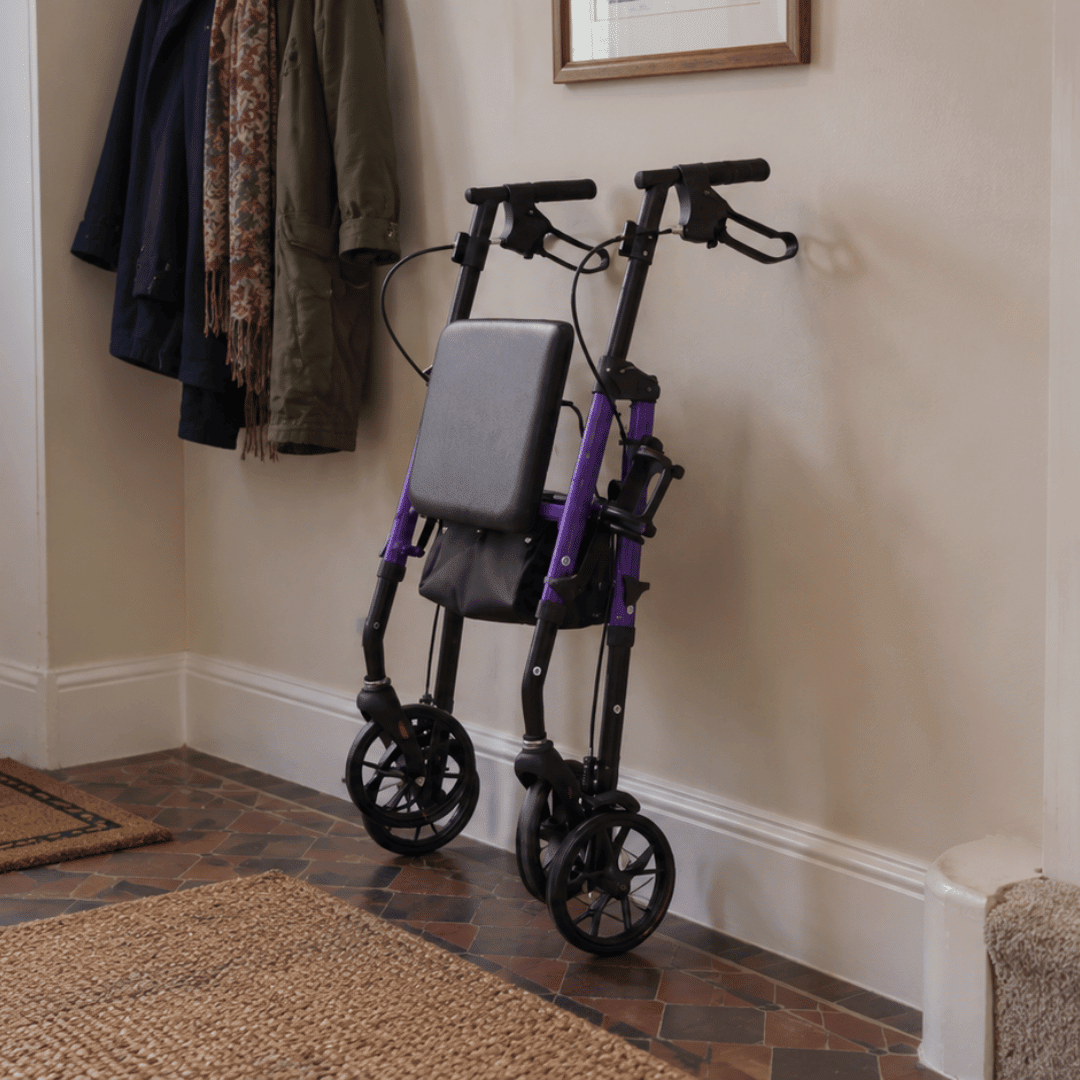 Etech Mobility Vista Rollator – Ultra-Lightweight Outdoor Rollator with Seat - Etech Mobility UK