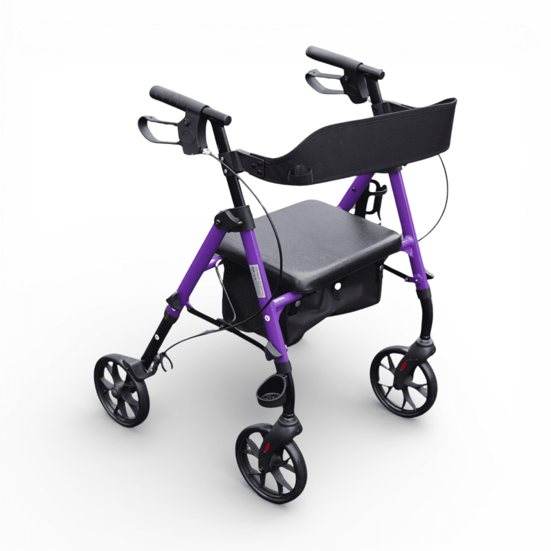 Etech Mobility Vista Rollator – Ultra - Lightweight Outdoor Rollator with Seat - Etech Mobility UK