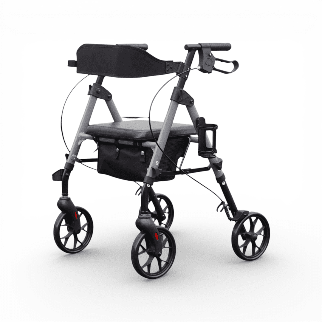 Etech Mobility Vista Rollator – Ultra - Lightweight Outdoor Rollator with Seat - Etech Mobility UK