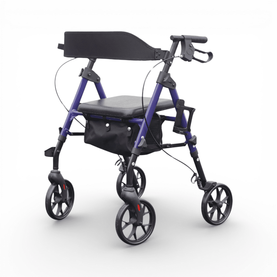 Etech Mobility Vista Rollator – Ultra - Lightweight Outdoor Rollator with Seat - Etech Mobility UK