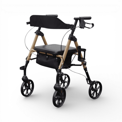 Etech Mobility Vista Rollator – Ultra - Lightweight Outdoor Rollator with Seat - Etech Mobility UK