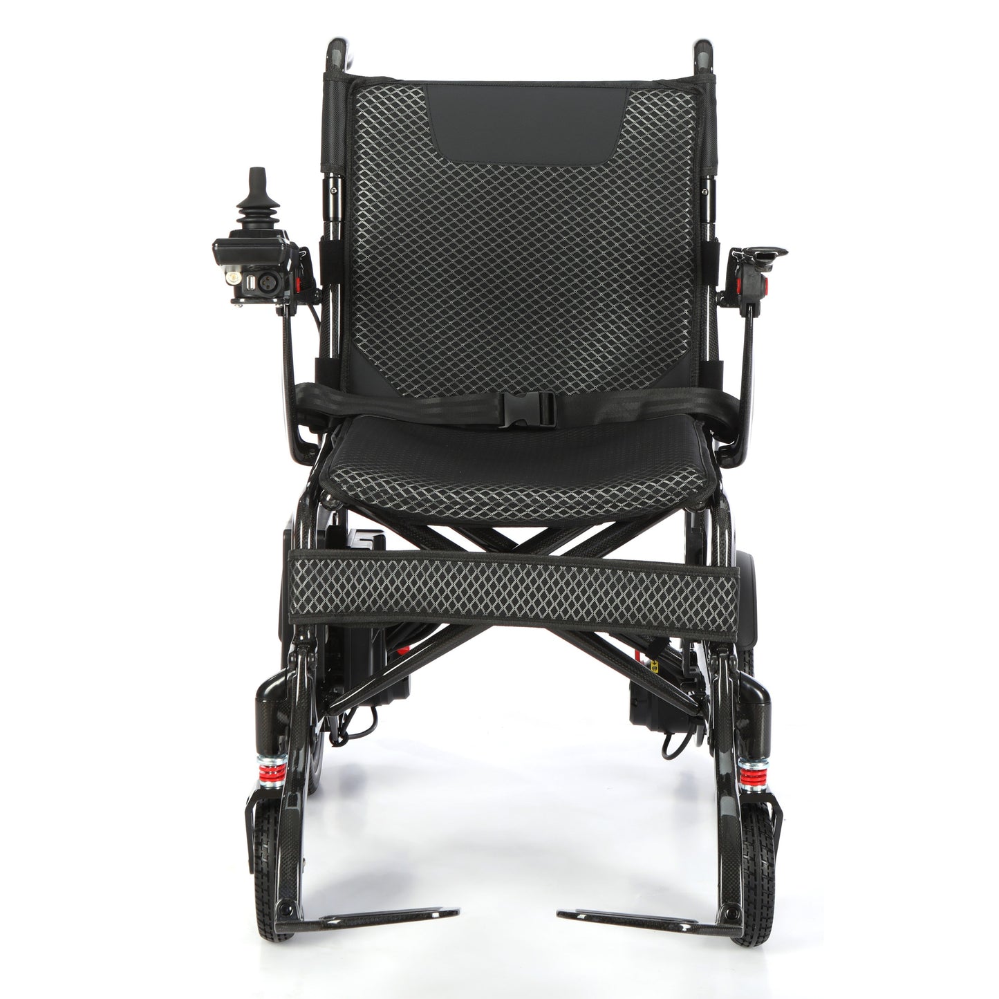 Etech Mobility Evora Carbon electric wheelchair, front view