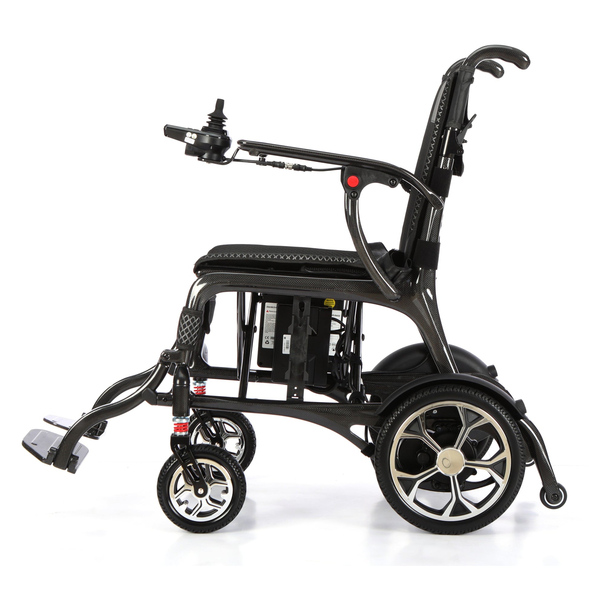 Evora Carbon – 13kg Carbon Fibre Electric Wheelchair with Ultra-Narrow 22cm Fold - Etech Mobility UK