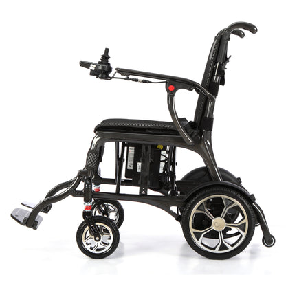 Evora Carbon – 13kg Carbon Fibre Electric Wheelchair with Ultra-Narrow 22cm Fold - Etech Mobility UK
