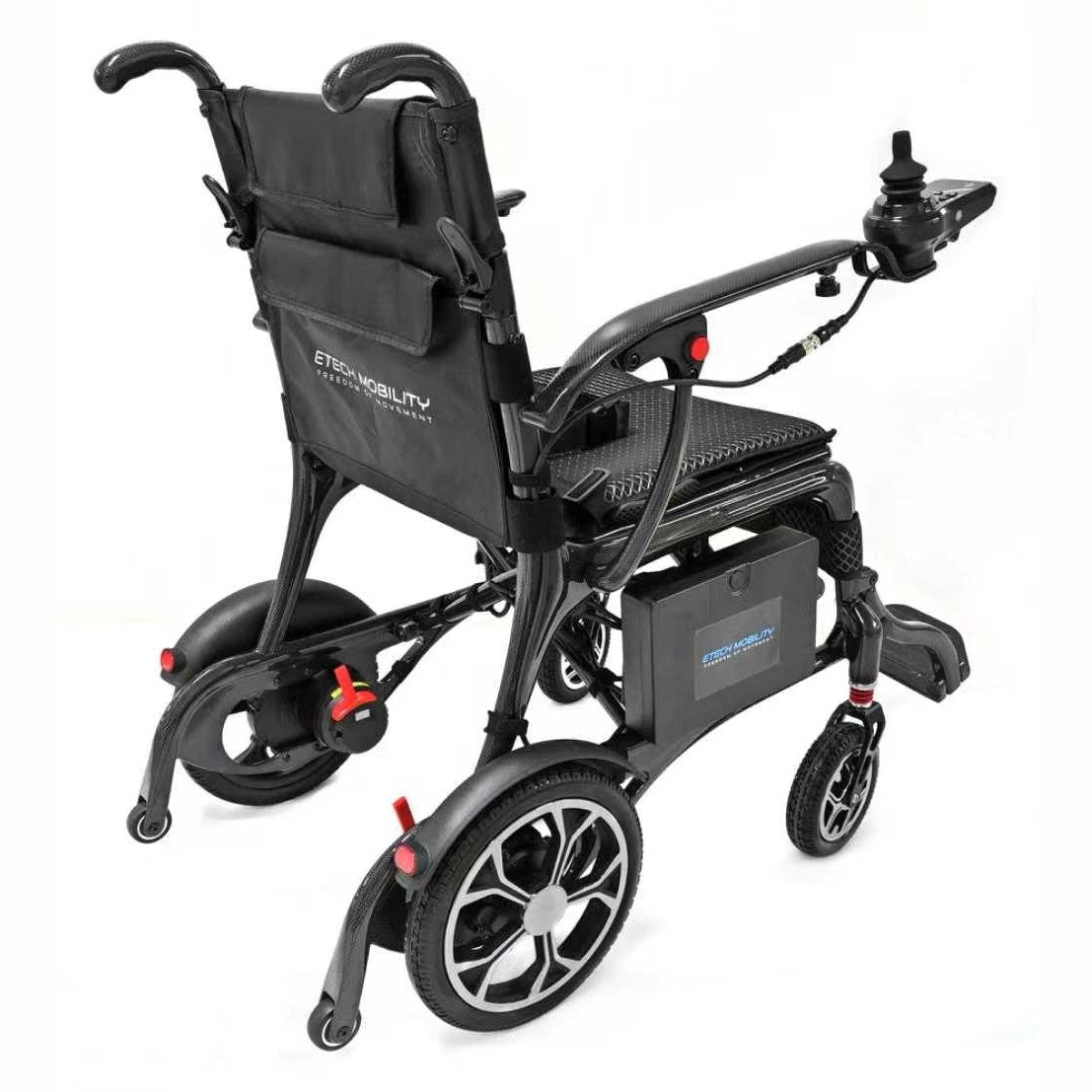 Evora Carbon – 13kg Carbon Fibre Electric Wheelchair with Ultra-Narrow 22cm Fold - Etech Mobility UK