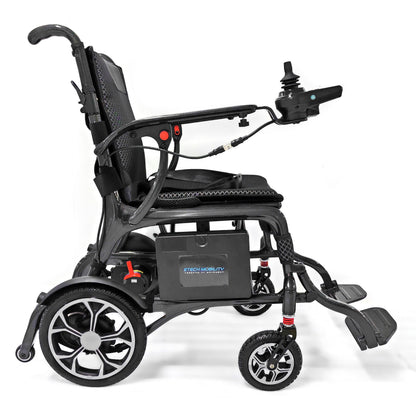 Evora Carbon – 13kg Carbon Fibre Electric Wheelchair with Ultra-Narrow 22cm Fold - Etech Mobility UK