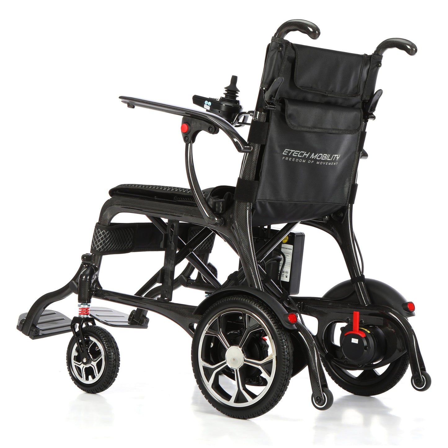Evora Carbon – 13kg Carbon Fibre Electric Wheelchair with Ultra-Narrow 22cm Fold - Etech Mobility UK