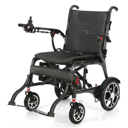 Evora Carbon – 13kg Carbon Fibre Electric Wheelchair with Ultra-Narrow 22cm Fold - Etech Mobility UK
