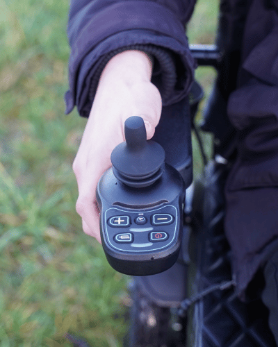 Etech Mobility Freedom Elite split cable detachable joystick with Brushless motors 