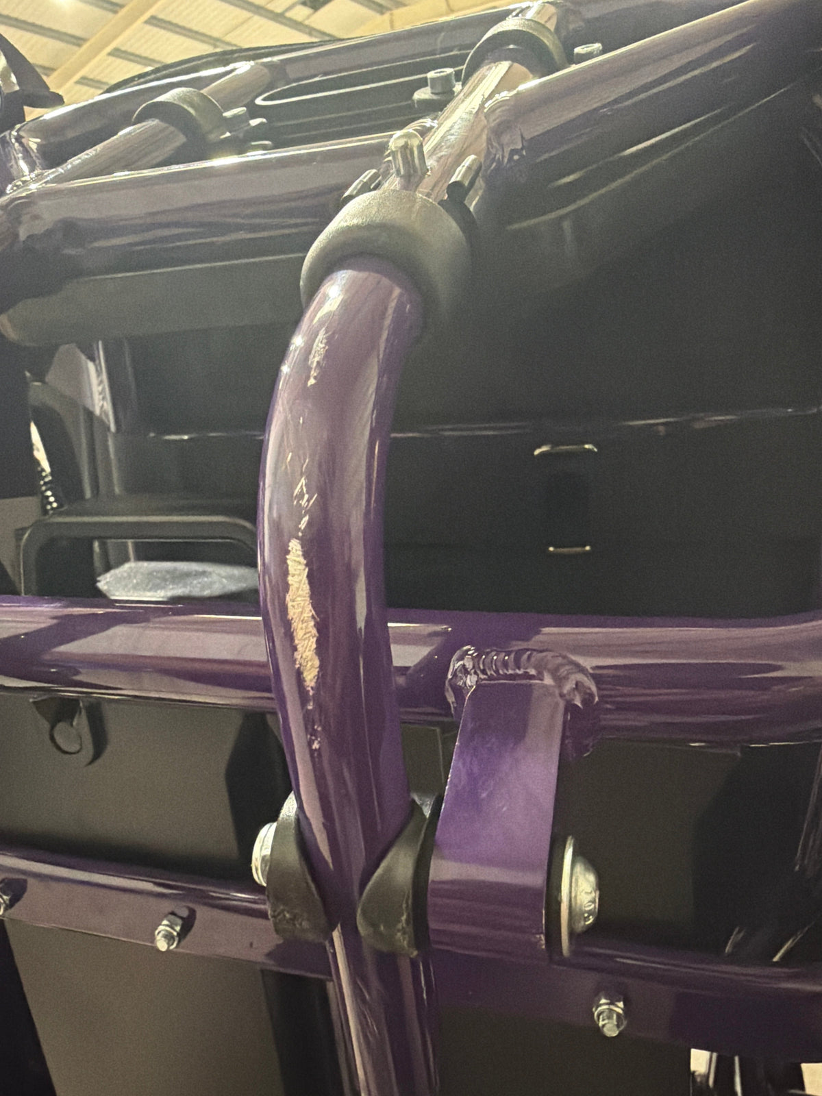 Grade A Refurbished Purple Freedom Pro ST | Lightweight Folding Electric Wheelchair - Etech Mobility UK