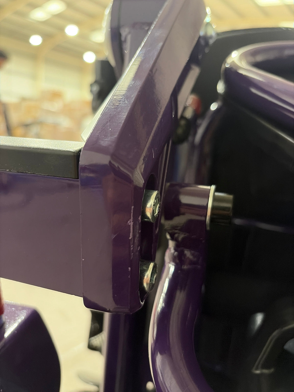Grade A Refurbished Purple Freedom Pro ST | Lightweight Folding Electric Wheelchair - Etech Mobility UK
