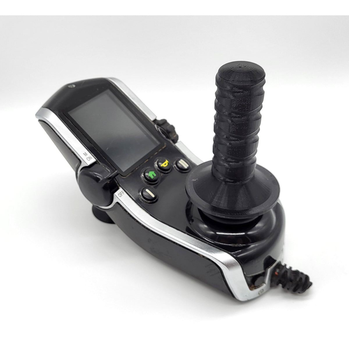 Grip Stick hand rest joystick handle on an electric wheelchair controller