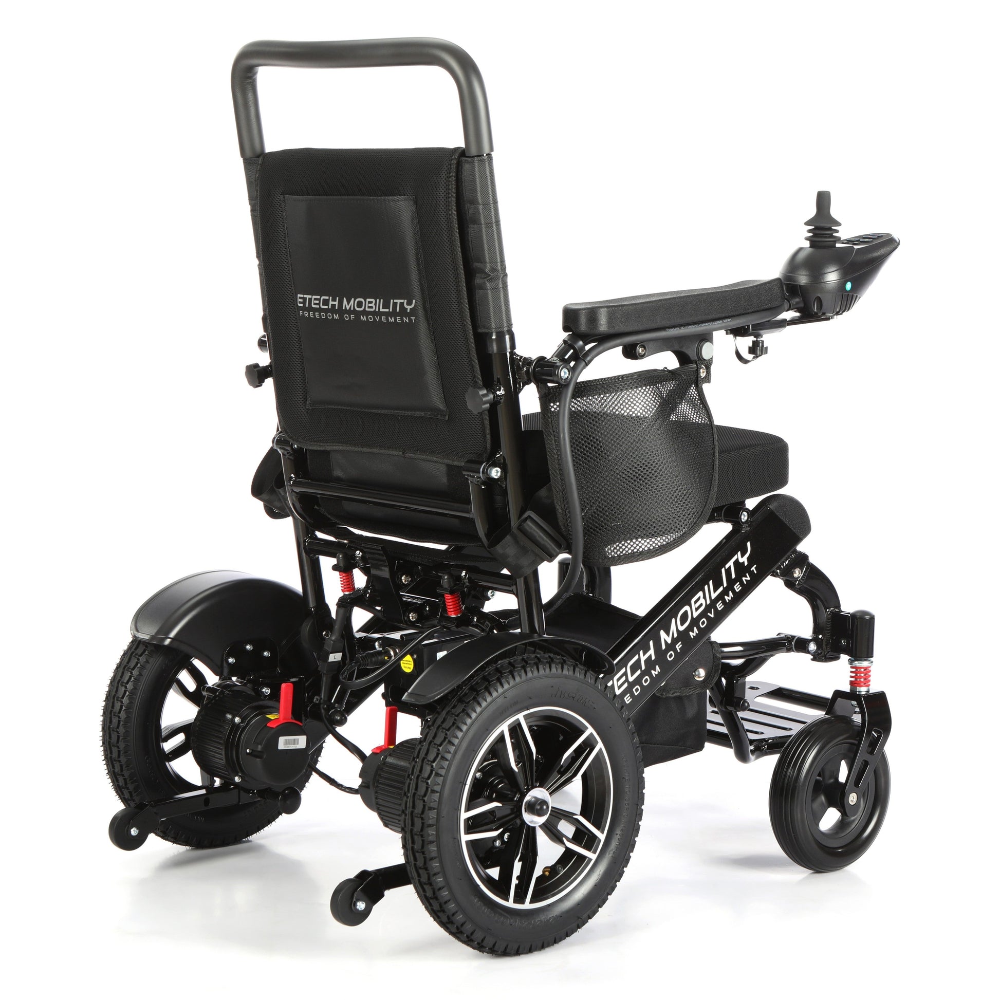 Horizon 7 – Multi-Terrain Folding Electric Wheelchair with Expandable Twin-Battery Range - Etech Mobility UK