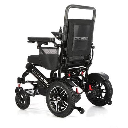 Horizon 7 – Multi-Terrain Folding Electric Wheelchair with Expandable Twin-Battery Range - Etech Mobility UK