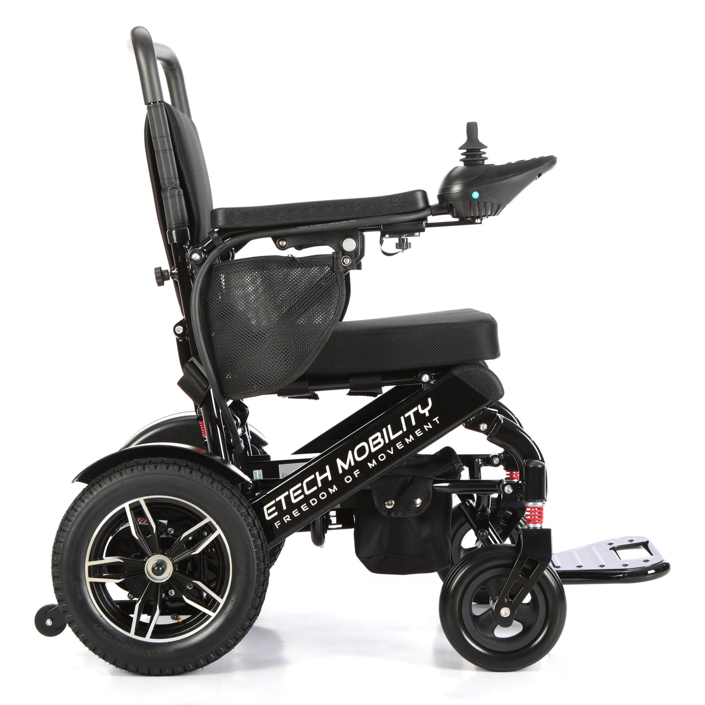 Horizon 7 – Multi-Terrain Folding Electric Wheelchair with Expandable Twin-Battery Range - Etech Mobility UK