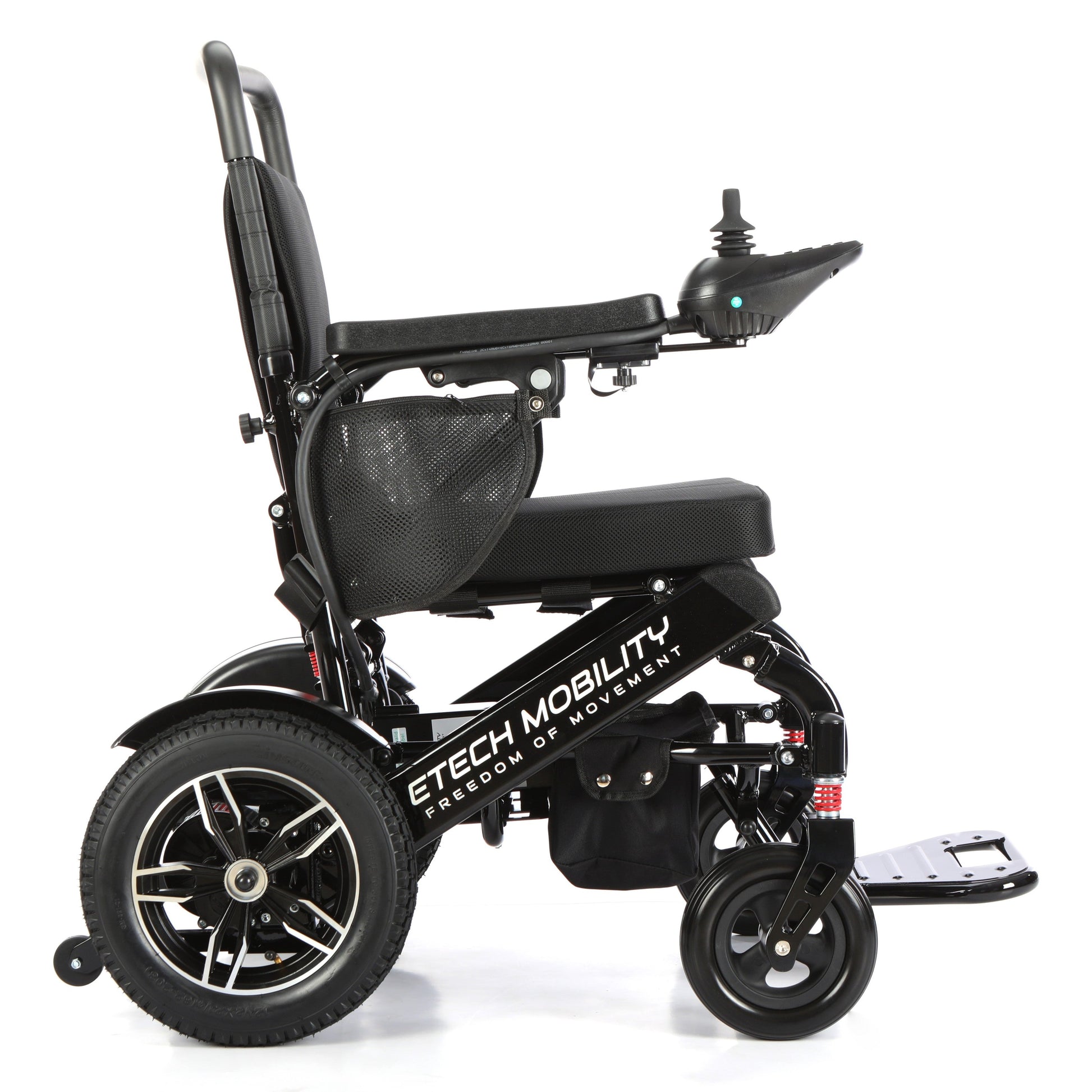 Horizon 7 – Multi-Terrain Folding Electric Wheelchair with Expandable Twin-Battery Range - Etech Mobility UK