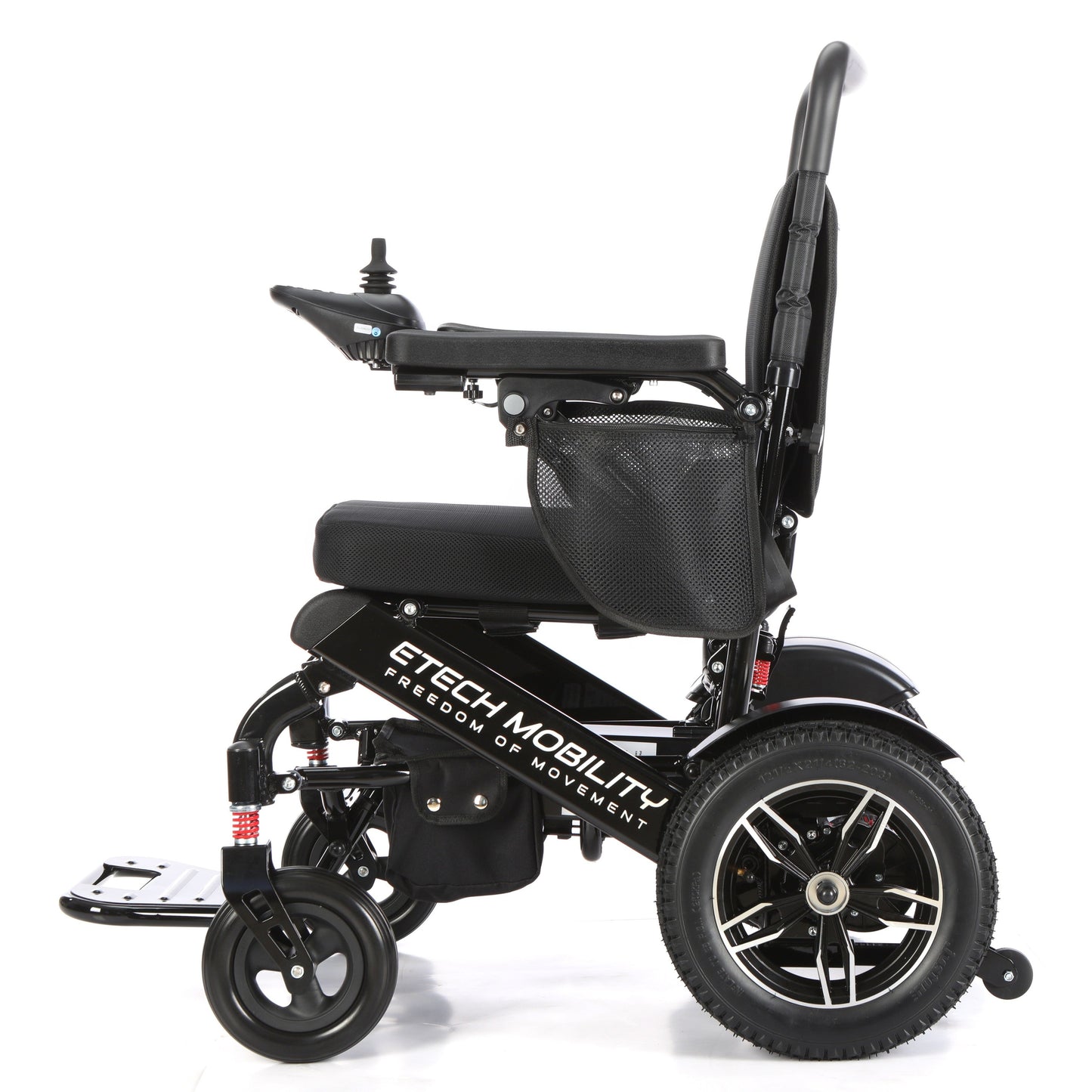 Horizon 7 – Multi-Terrain Folding Electric Wheelchair with Expandable Twin-Battery Range - Etech Mobility UK