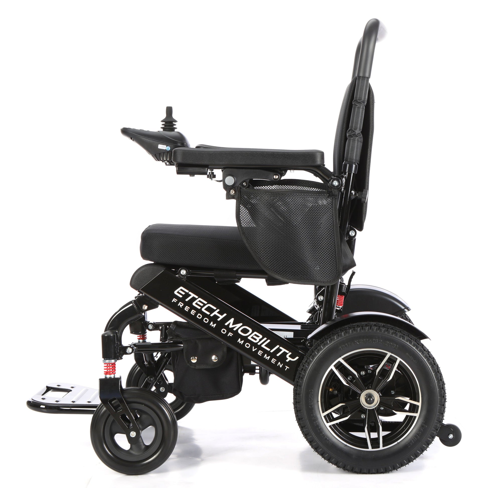 Horizon 7 – Multi-Terrain Folding Electric Wheelchair with Expandable Twin-Battery Range - Etech Mobility UK