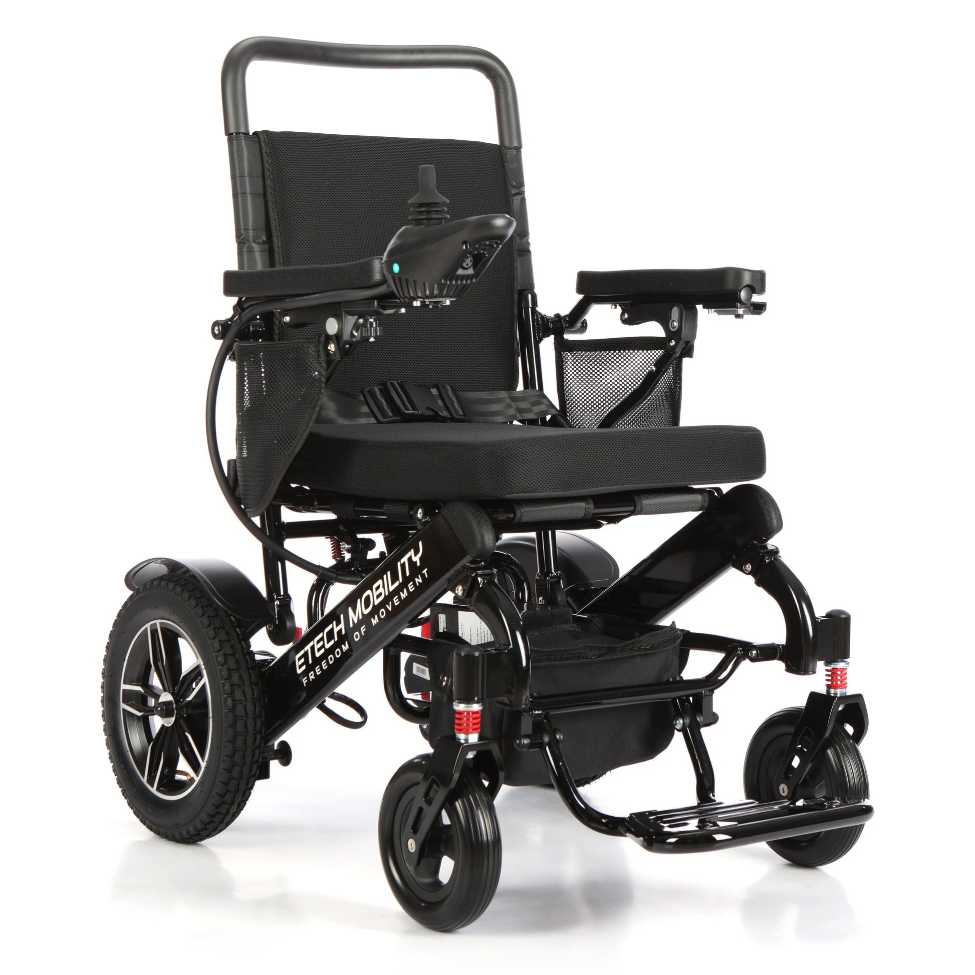Horizon 7 – Multi-Terrain Folding Electric Wheelchair with Expandable Twin-Battery Range - Etech Mobility UK