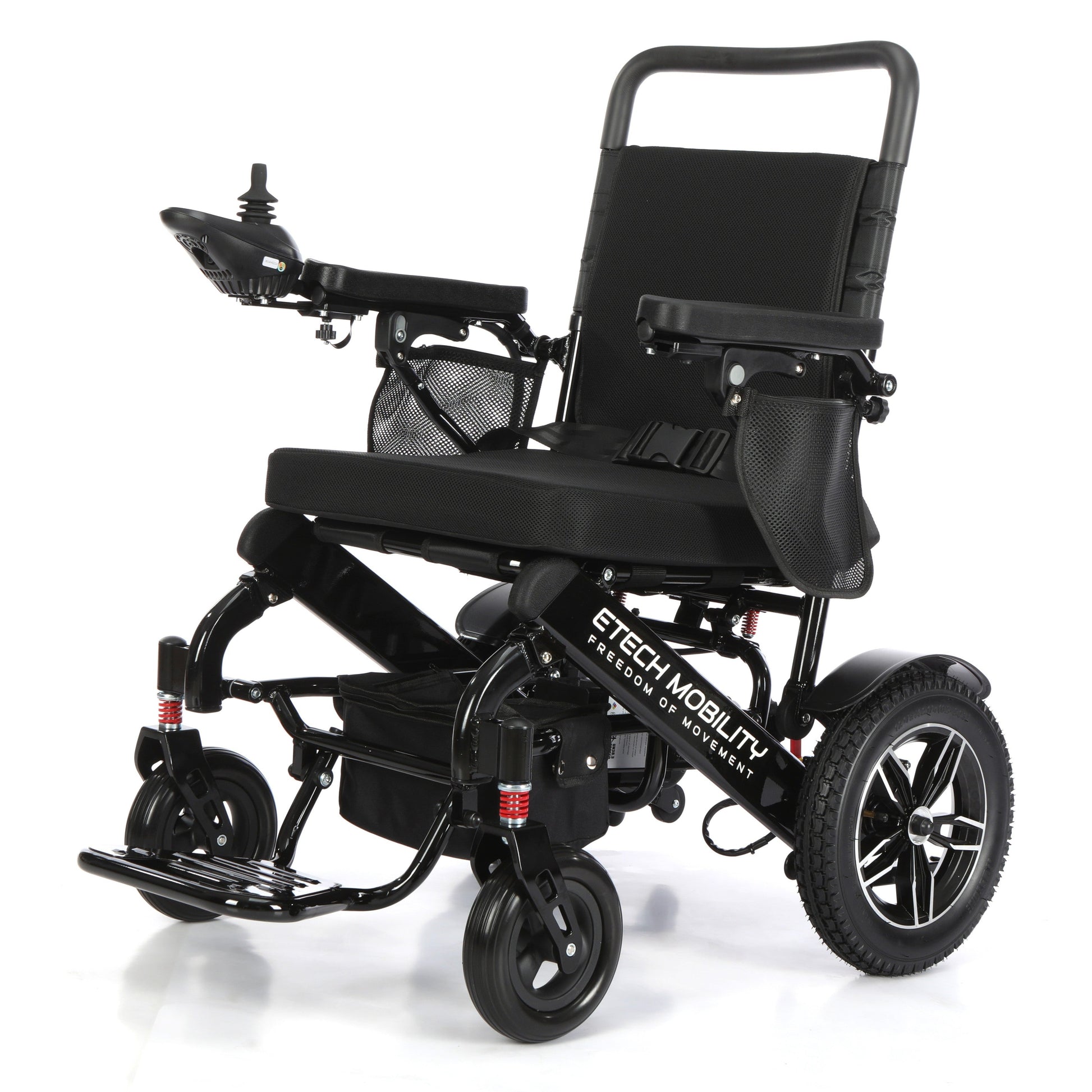 Horizon 7 – Multi-Terrain Folding Electric Wheelchair with Expandable Twin-Battery Range - Etech Mobility UK