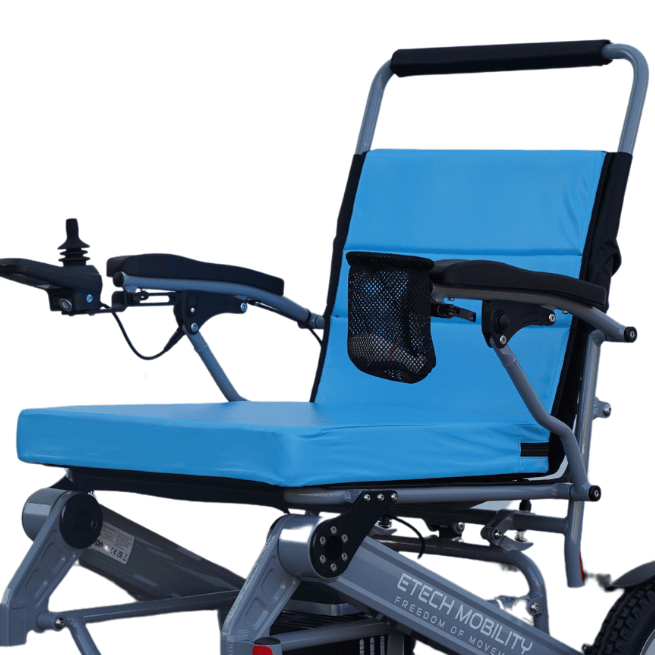 Leather Upholstery Covers for Enterprise 200 Electric Wheelchair - Etech Mobility UK