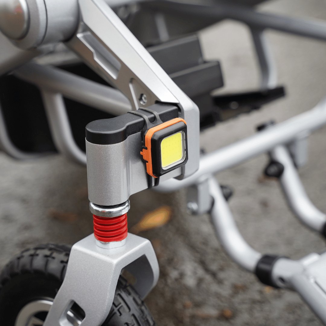 LED Safety Lights for Electric Wheelchair - Etech Mobility UK