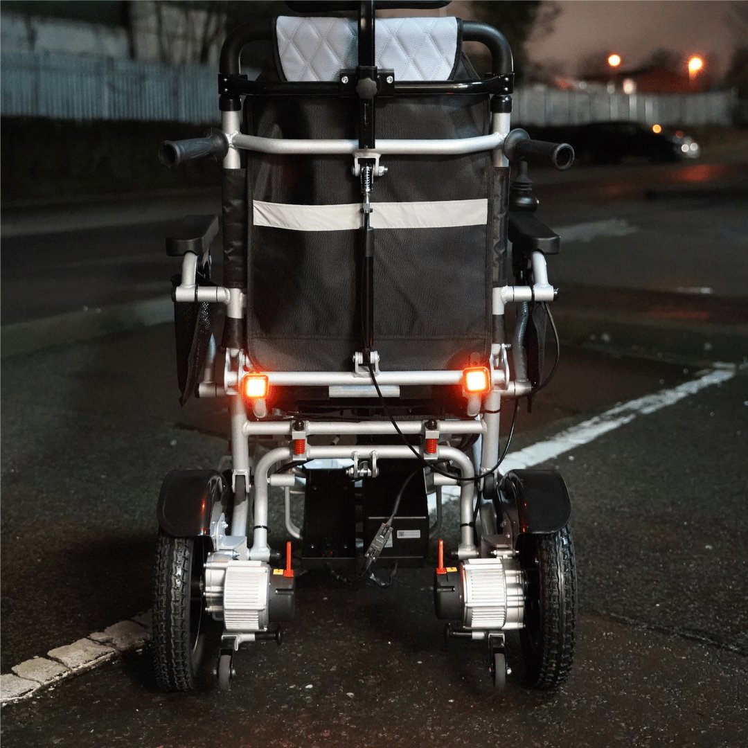 LED Safety Lights for Electric Wheelchair - Etech Mobility UK