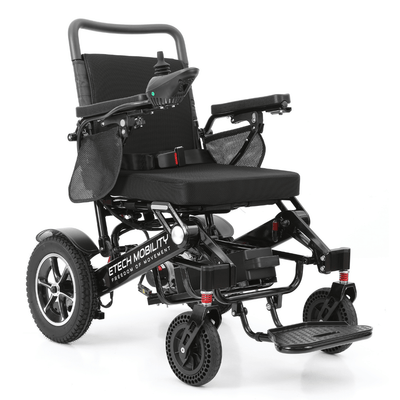 Lightweight Electric Wheelchair | Folding Powerchair | Freedom Pro ST - Etech Mobility UK