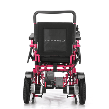Limited Edition Pink Lightweight Electric Wheelchair | Freedom Pro ST - Etech Mobility UK