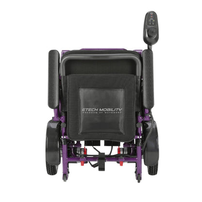 Limited Edition Purple Lightweight Electric Wheelchair | Freedom Pro ST - Etech Mobility UK