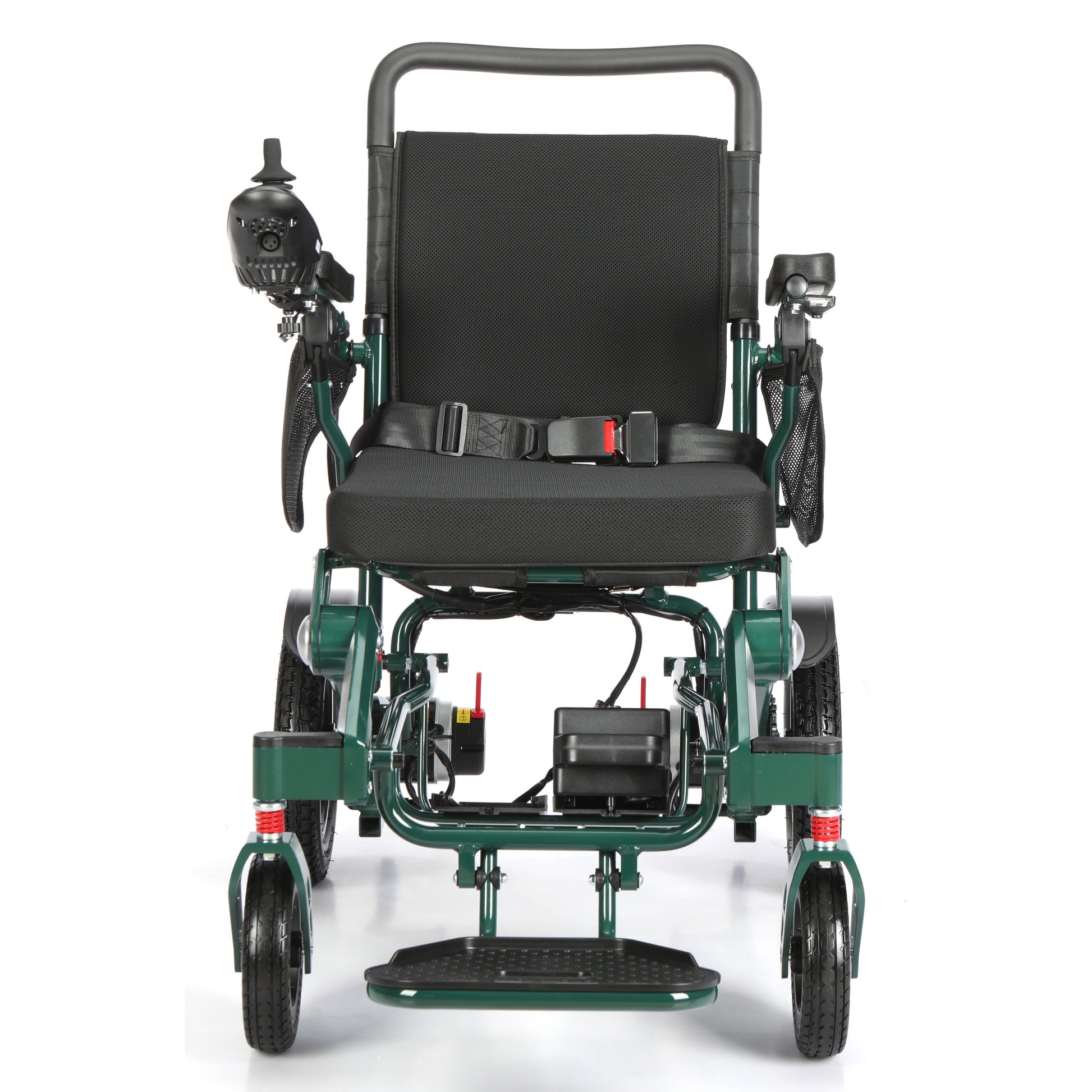Limited Edition Racing Green Lightweight Electric Wheelchair | Freedom Pro ST - Etech Mobility UK