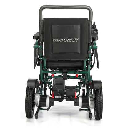 Limited Edition Racing Green Lightweight Electric Wheelchair | Freedom Pro ST - Etech Mobility UK