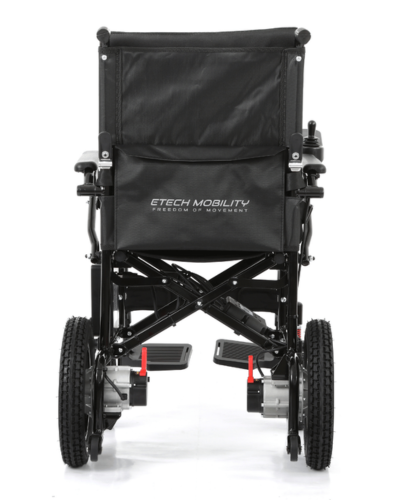 Powerful brushless motor ultra lightweight folding electric wheelchair by Etech Mobility
