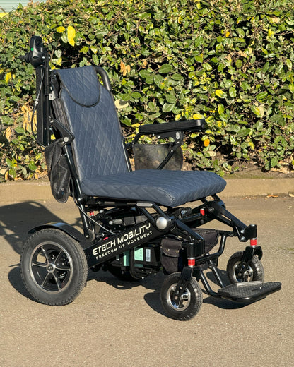 Luxury Leather Seat Cusion Cover for Freedom Pro and Elite Electric Wheelchair - Etech Mobility UK