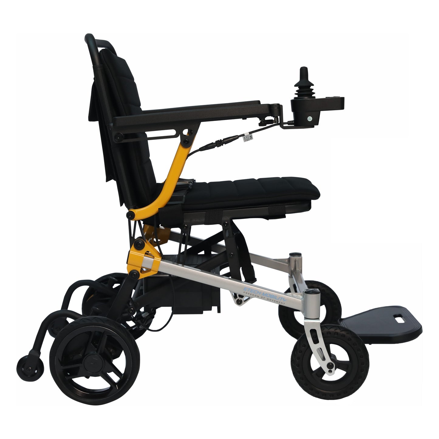 MagNeo – 12.3kg Ultra-Lightweight Magnesium Electric Wheelchair - Etech Mobility UK