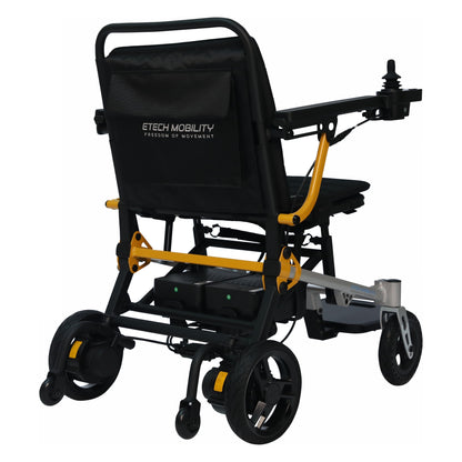 MagNeo – 12.3kg Ultra-Lightweight Magnesium Electric Wheelchair - Etech Mobility UK