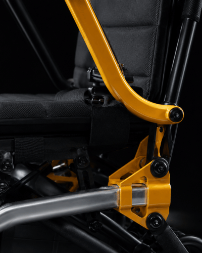 MagNeo lightweight foldable electric powerchair with a magnesium alloy frame by Etech Mobility