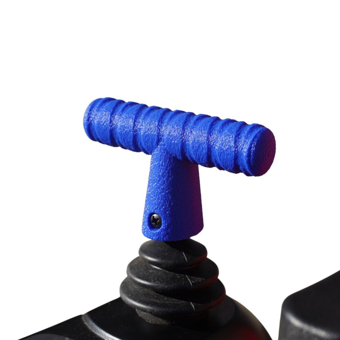 Narrow T-Handle Ergonomic Joystick Handle for Electric Wheelchairs - Etech Mobility UK