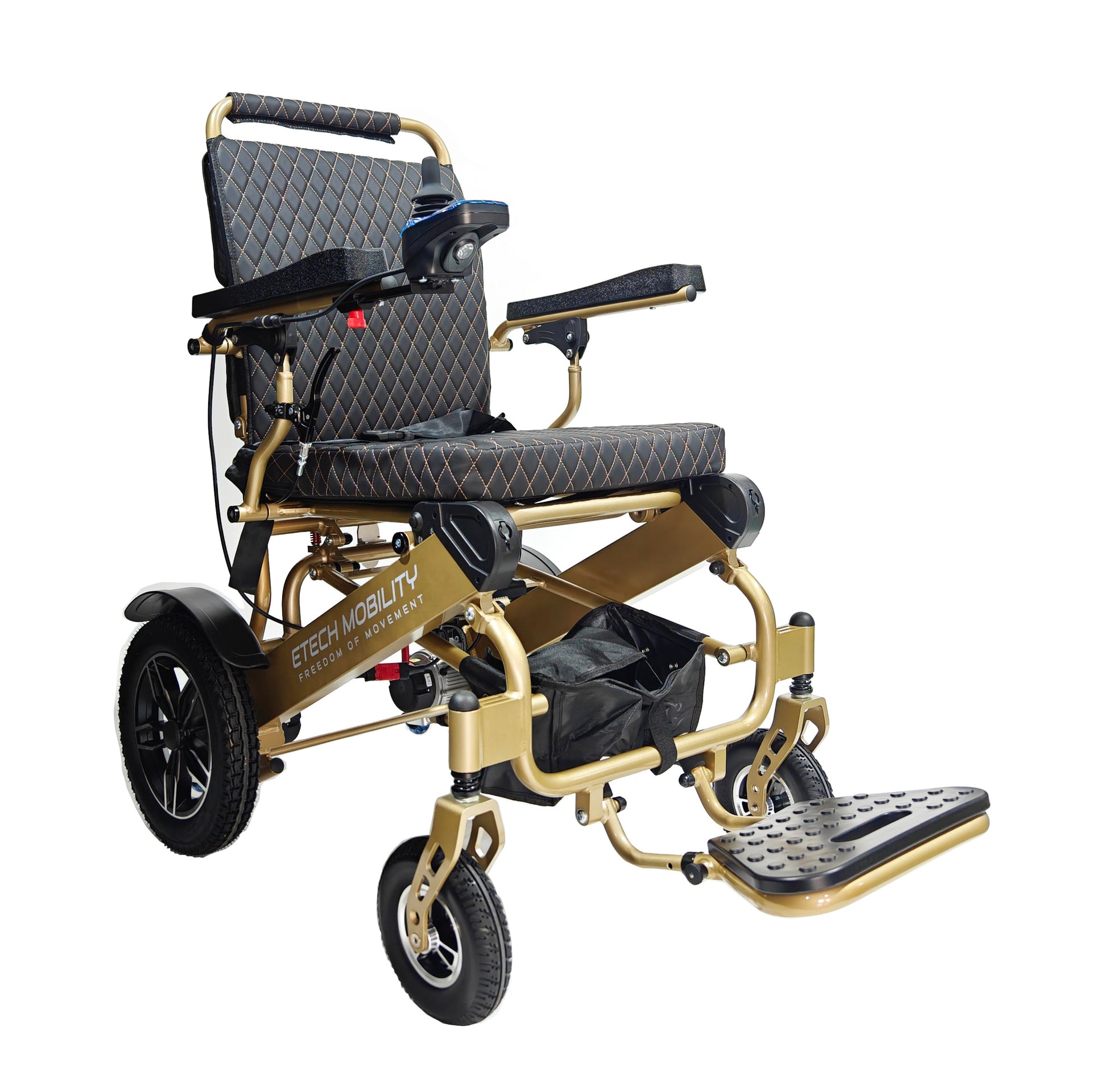 Premium Brushless Motor Lightweight Electric Wheelchair | Voyager 185 - Etech Mobility UK