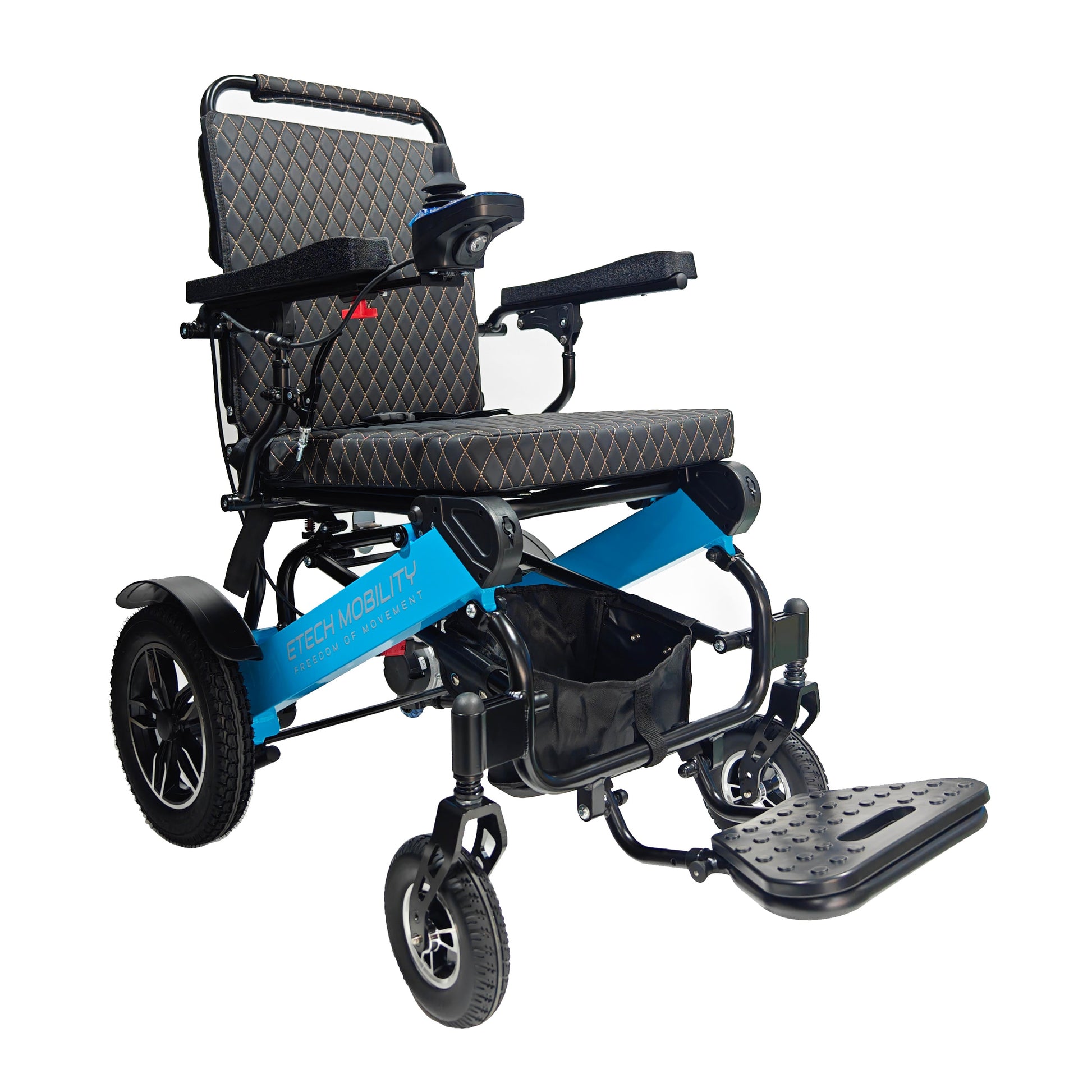 Premium Brushless Motor Lightweight Electric Wheelchair | Voyager 185 - Etech Mobility UK