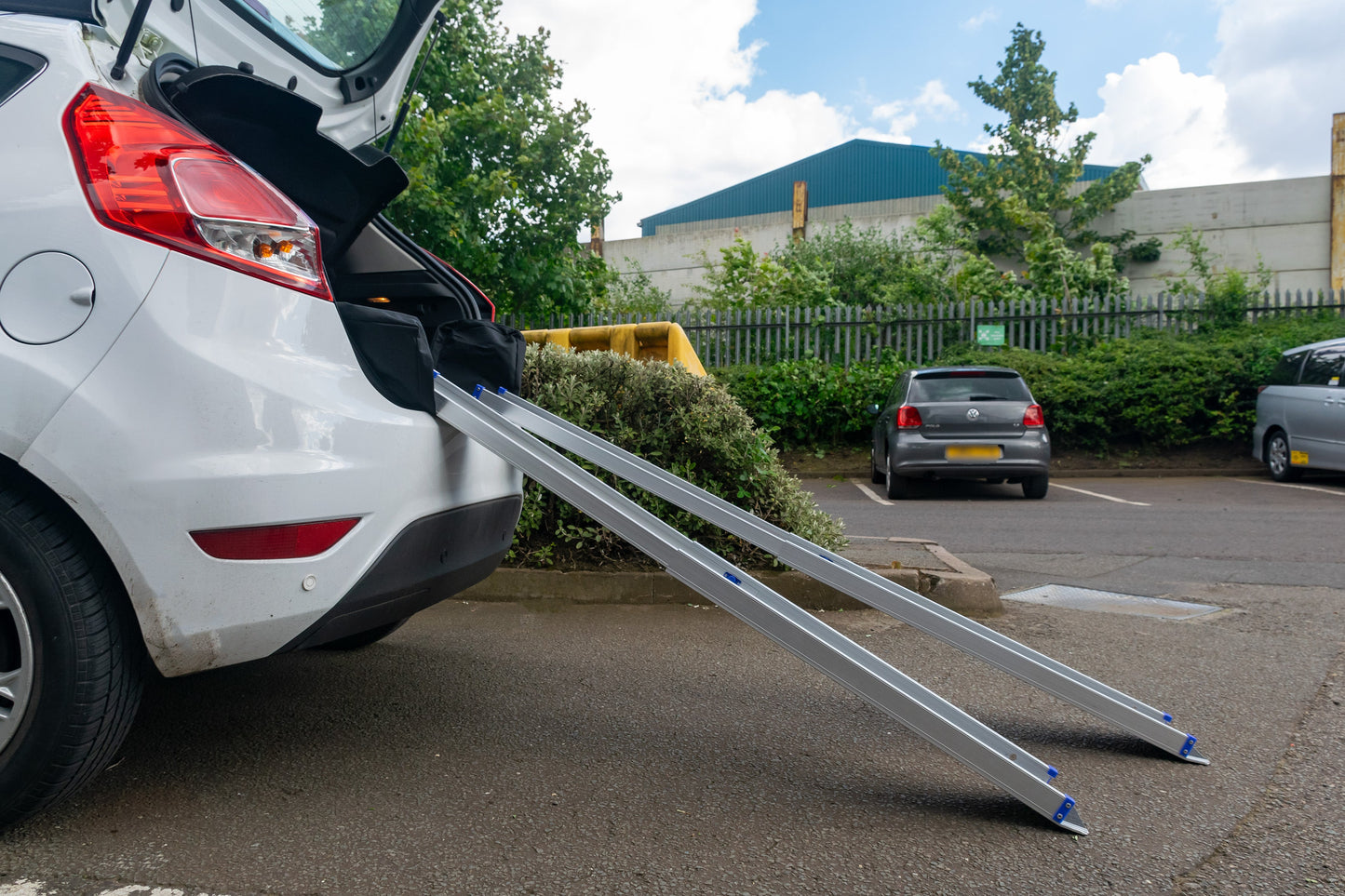 Telescopic Channel Ramps For Wheelchairs Pair - 5ft/1.5m - Etech Mobility UK